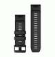 QuickFit 26 Watch Bands, Black Silicone - 26 mm - 010-13393-02 - Garmin